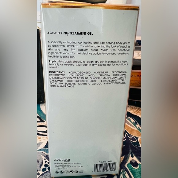 Avologi Scientific Age Defying Treatment Gel New In Box - Picture 2 of 3